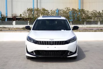 Kaiyi E5 Limited 2024 Model Year 1.5 Sedan White inside Black & Grey