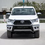 2024 Toyota Hilux 2.4L DC WB 4X4 - Super White inside Red - Thumbnail 1