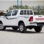 2024 Toyota Hilux 2.4L DC WB 4X4 - Super White inside Red - Thumbnail 6
