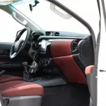 2024 Toyota Hilux 2.4L DC WB 4X4 - Super White inside Red - Thumbnail 10