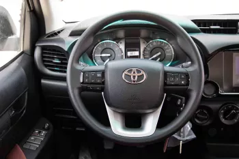 2024 Toyota Hilux 2.4L DC WB 4X4 - Super White inside Red