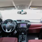 2024 Toyota Hilux 2.4L DC WB 4X4 - Super White inside Red - Thumbnail 14