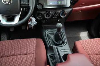 2024 Toyota Hilux 2.4L DC WB 4X4 - Super White inside Red