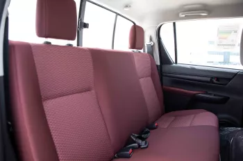 2024 Toyota Hilux 2.4L DC WB 4X4 - Super White inside Red