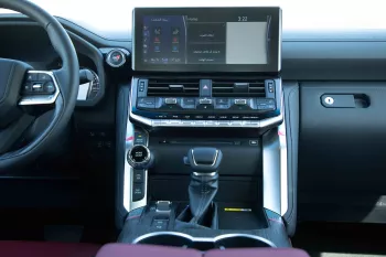 2023 Toyota LC 3.3 TT GR Sport - White inside Maroon