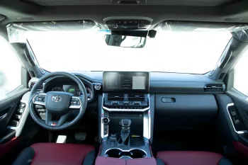 2023 Toyota LC 3.3 TT GR Sport - White inside Maroon