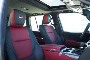2023 Toyota LC 3.3 TT GR Sport - White inside Maroon