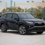 2023 Toyota Highlander 2.5 GLE - Attitude Black inside Medium Charcoal - Thumbnail 2
