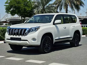 TOYOTA PRADO GXR 2.7L V4 4WD WHITE 2017 MODEL YEAR 