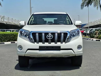 TOYOTA PRADO GXR 2.7L V4 4WD WHITE 2017 MODEL YEAR 