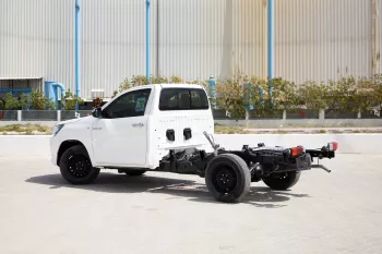 2023 Toyota Hilux 4X2 2.7 Chassis Cab MT - Super White inside Red