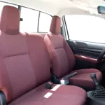 2023 Toyota Hilux 4X2 2.7 Chassis Cab MT - Super White inside Red - Thumbnail 9