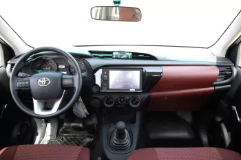 2023 Toyota Hilux 4X2 2.7 Chassis Cab MT - Super White inside Red