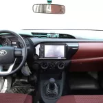 2023 Toyota Hilux 4X2 2.7 Chassis Cab MT - Super White inside Red - Thumbnail 10