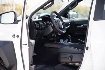 2024 Toyota Hilux 4x4 DC 2.8 GR-S - Platinum White Pearl inside GRS