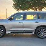 LEXUS LX 570 SPORT PLATINUM SIGNATURE KIT GCC SPECS 2017 MODEL SILVER COLOUR - Thumbnail 16