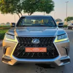 LEXUS LX 570 SPORT PLATINUM SIGNATURE KIT GCC SPECS 2017 MODEL SILVER COLOUR - Thumbnail 20