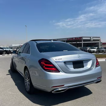 MERCEDES BENZ S 400 2018 MODEL YEAR SILVER COLOR JAPANESE SPECS