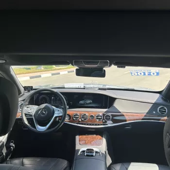MERCEDES BENZ S 400 2018 MODEL YEAR SILVER COLOR JAPANESE SPECS