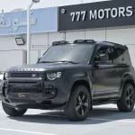 2023 LAND ROVER DEFENDER 90 SE 2.0L V4 BLACK COLOR - Thumbnail 3