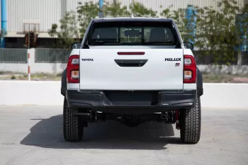 2024 Toyota Hilux 4.0 GR-Sport Automatic - White Pearl inside Black