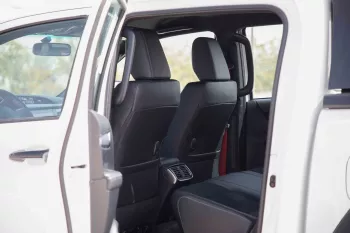 2024 Toyota Hilux 4.0 GR-Sport Automatic - White Pearl inside Black
