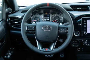 2024 Toyota Hilux 4.0 GR-Sport Automatic - White Pearl inside Black