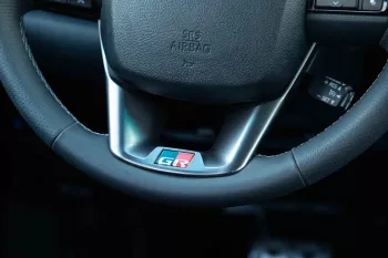 2024 Toyota Hilux 4.0 GR-Sport Automatic - White Pearl inside Black