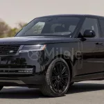 Land Rover Range Rover SE P530 4.4L Petrol AWD AT Model Year 2024 Santorini Black Color - Thumbnail 3