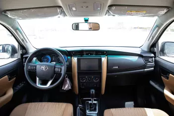 2024 Toyota Fortuner 4X4 2.4 Low - Platinum White Pearl inside Chamois