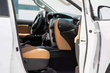 2024 Toyota Fortuner 4X4 2.4 Low - Platinum White Pearl inside Chamois