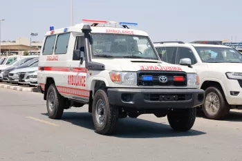 2023 TOYOTA LANDCRUISER 78 4.5L V8 DIESEL AMBULANCE MANUAL