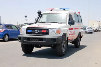 2023 TOYOTA LANDCRUISER 78 4.5L V8 DIESEL AMBULANCE MANUAL