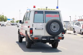 2023 TOYOTA LANDCRUISER 78 4.5L V8 DIESEL AMBULANCE MANUAL