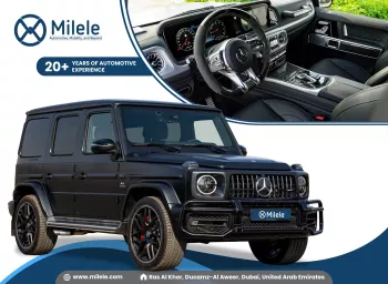 Mercedes-Benz G Class G 63 4.0L PETROL AT 2022 Model Year Magno Black Color with Night Package
