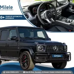 Mercedes-Benz G Class G 63 4.0L PETROL AT 2022 Model Year Magno Black Color with Night Package - Thumbnail 1
