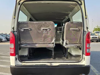 2022 TOYOTA HIACE MT PETROL STANDARD ROOF 13 SEATER 2.7L V4 WHITE