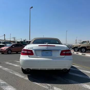 2011 MERCEDES-BENZ E CLASS E350 COUPE WHITE 3.5L V6