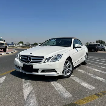 2011 MERCEDES-BENZ E CLASS E350 COUPE WHITE 3.5L V6