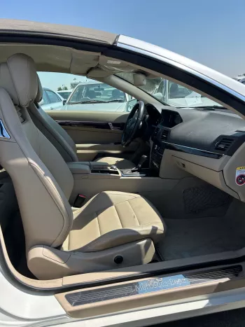 2011 MERCEDES-BENZ E CLASS E350 COUPE WHITE 3.5L V6