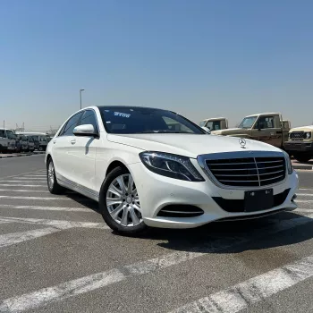 MERCEDES-BENZ S CLASS S550 SEDAN WHITE 2014 4.7 L V8 BI-TURBO