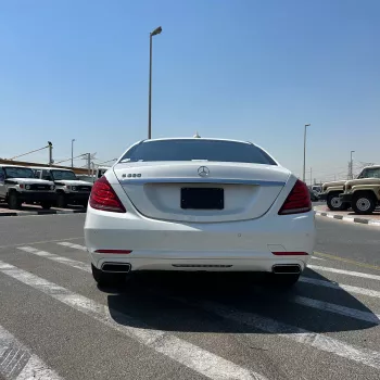 MERCEDES-BENZ S CLASS S550 SEDAN WHITE 2014 4.7 L V8 BI-TURBO