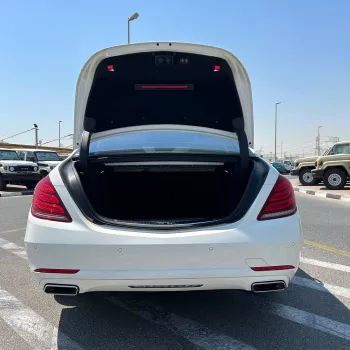 MERCEDES-BENZ S CLASS S550 SEDAN WHITE 2014 4.7 L V8 BI-TURBO