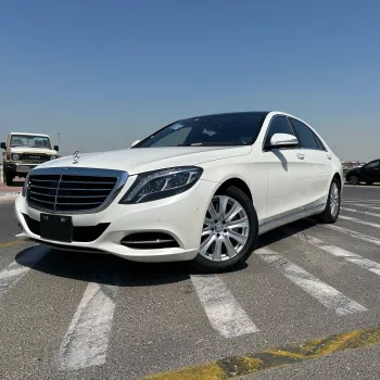 MERCEDES-BENZ S CLASS S550 SEDAN WHITE 2014 4.7 L V8 BI-TURBO