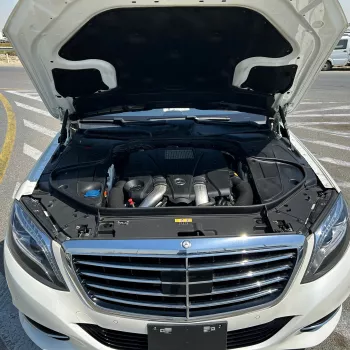 MERCEDES-BENZ S CLASS S550 SEDAN WHITE 2014 4.7 L V8 BI-TURBO