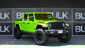 Jeep Gladiator Rubicon 2021 Model year Gecko Green Original Paint No accident