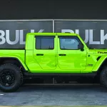 Jeep Gladiator Rubicon 2021 Model year Gecko Green Original Paint No accident - Thumbnail 4