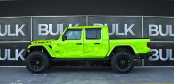 Jeep Gladiator Rubicon 2021 Model year Gecko Green Original Paint No accident