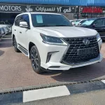 Lexus LX570 5.7L PETROL BLACK EDITION 2021 MODEL YEAR - Thumbnail 1