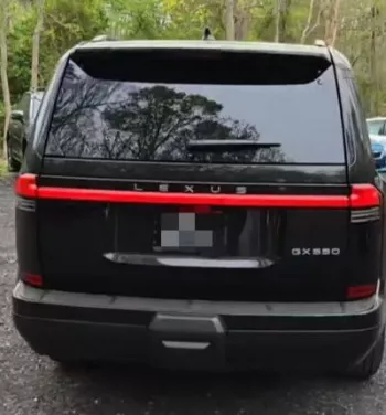 Lexus GX 550 2024 Model Year Black Color Exterior